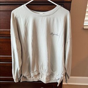 EUC Magnolia Embroidered Sweatshirt